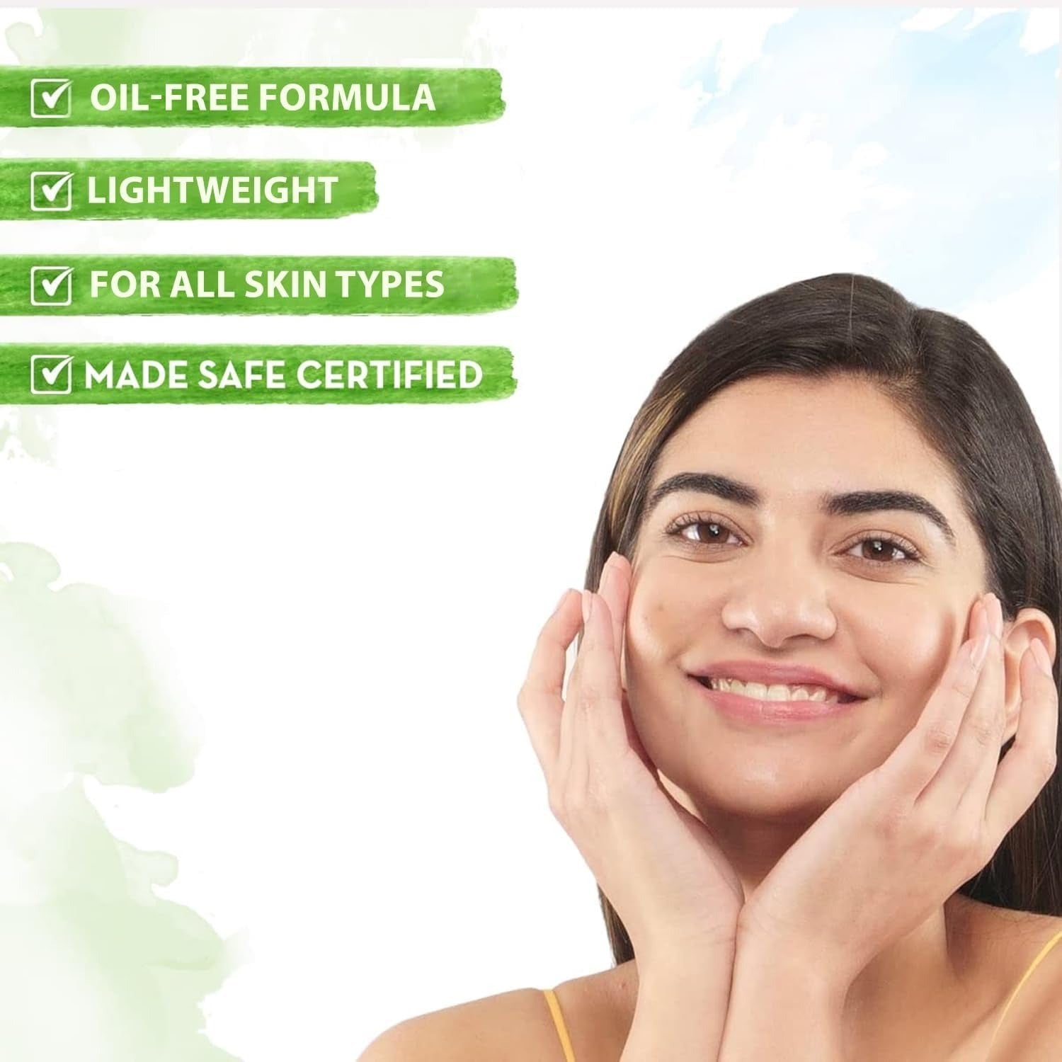 Mamaearth Rice Oil-Free Face Moisturizer for Oily Skin | With Rice Water & Niacinamide for Glass Skin | 24-Hour Hydration | Brightens Skin Tone | 80g