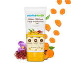 Mamaearth Ubtan Oil-Free Face Moisturizer With Turmeric & Saffron For Skin Brightening - 80g