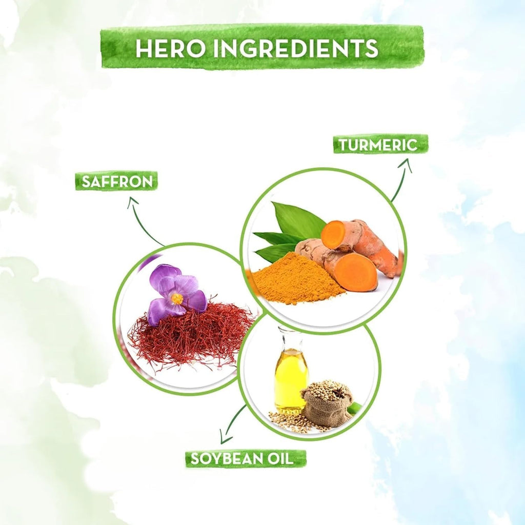 Mamaearth Ubtan Oil-Free Face Moisturizer With Turmeric & Saffron For Skin Brightening - 80g