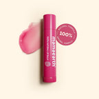 Mamaearth Nourishing Tinted 100% Natural Lip Balm With Vitamin E And Raspberry - 4 G|Gives 12-Hour Moisturization|For Dry&Chapped Lips|Naturally Pink Lips
