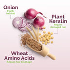 Mamaearth Onion Shampoo For Hair Fall Control & Hair Growth With Onion & Plant Keratin