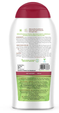 Mamaearth Onion Conditioner for Hair Growth & Hair Fall Control with Coconut Oil (100 ml)