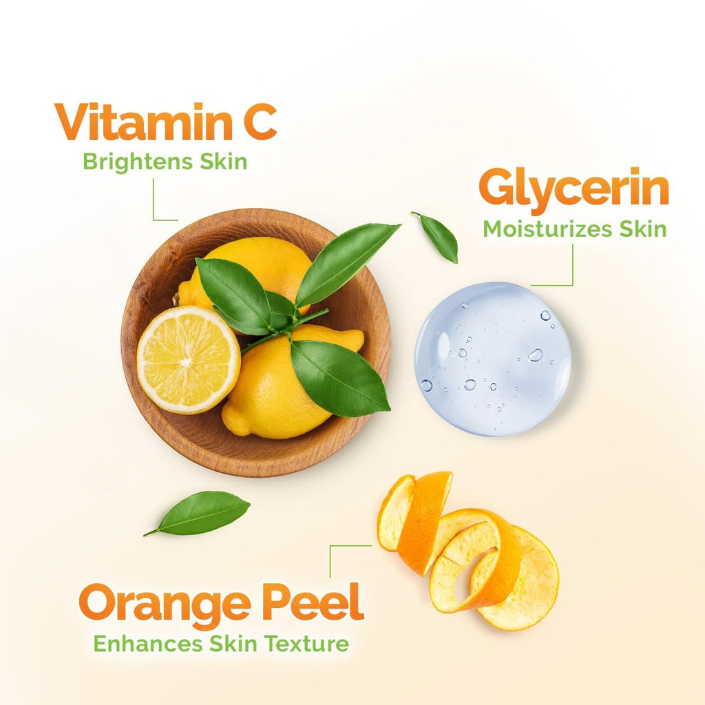 Mamaearth Vitamin C Moisturizing Body Wash with Vitamin C & Refreshing Lemon Scent for Skin Illumination- 275ml|Deeply Cleanses|Intensely Moisturizes|Long-Lasti