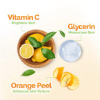 Mamaearth Vitamin C Moisturizing Body Wash with Vitamin C & Refreshing Lemon Scent for Skin Illumination- 275ml|Deeply Cleanses|Intensely Moisturizes|Long-Lasti