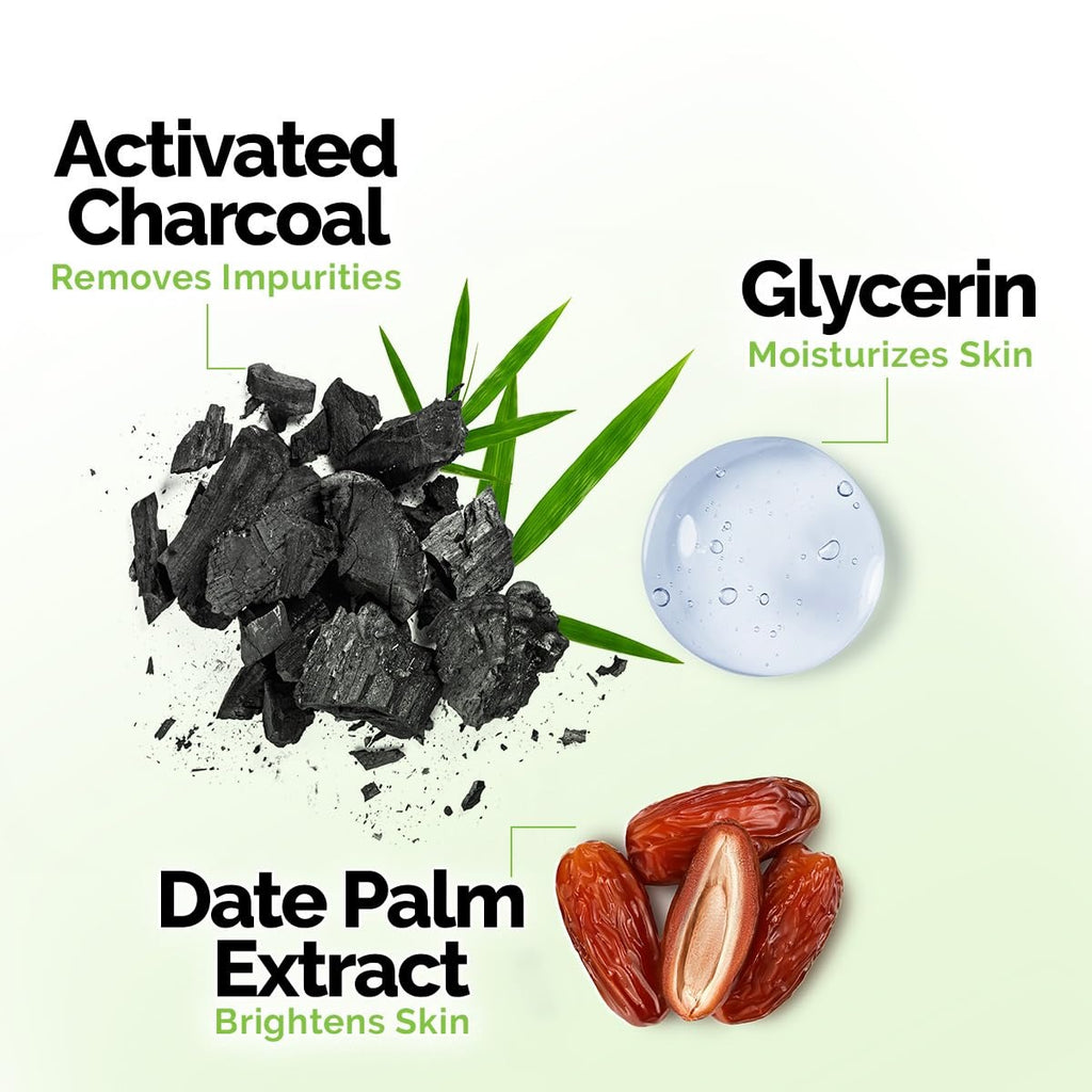 Mamaearth Charcoal Moisturizing Body Wash with Activated Charcoal & Energizing Mint Scent for Skin Detoxification-275ml | Deeply Cleanses |Intensely Moisturizes