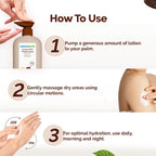 Mamaearth Cocoa Rich Moisturizing Body Lotion with Cocoa Butter & VitaminE for Deep 48H Moisturization 400ml For Very Dry Skin | 7in1 Total Care Benefits | 100%