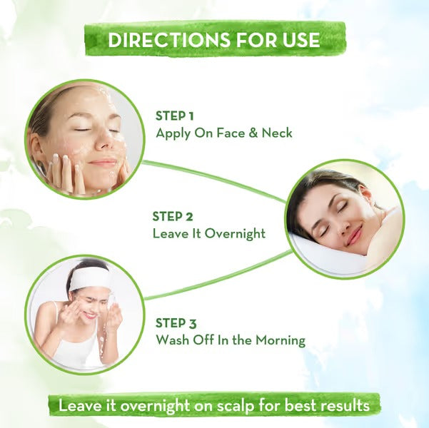 Aloe Vera Gel for Skin and Hair - 300ml