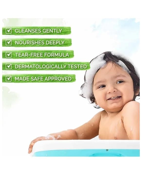 Mamaearth Gentle Cleansing Shampoo for Babies (200 ml)