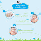 Mamaearth Milky Soft Bathing Bar For Babies - 75 g x 2 | Infused with Oats, Milk and Calendula | Gently Cleanses Skin, Keeps Skin Soft & Smooth, Mild & Gentle