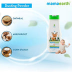 Mamaearth dusting powder with organic oatmeal & arrowroot powder for Babies, 150g