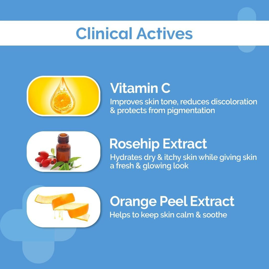 The Derma Co 2% Vitamin C Gel Daily Face Wash with Vitamin C, Rosehip & Orange Peel Extract for Glowing Skin I Brightens & Evens Skin Tone I Anti-Oxidant Rich