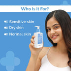 The Derma Co 2% Niacinamide Gentle Skin Cleanser for Sensitive, Dry, Normal Skin - 125 ml Non-Irritant | 100% Soap-Free | Non-Oil Stripping