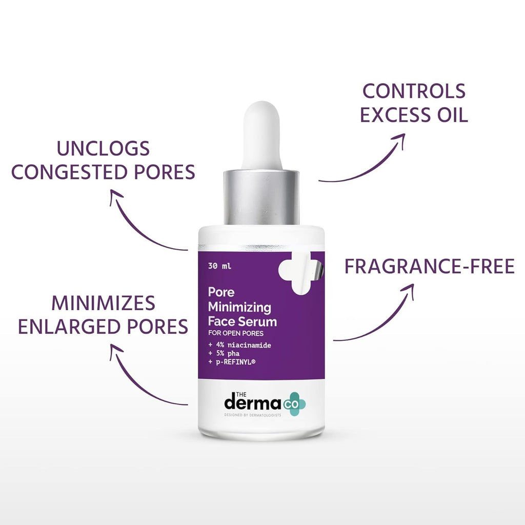 The Derma Co Pore Minimizing Face Serum for open Pores - 30 ml