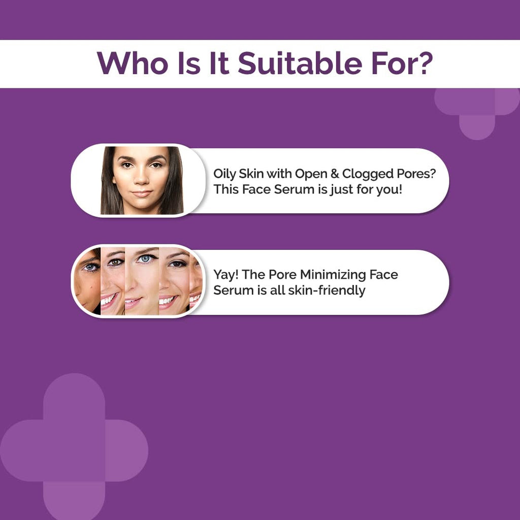 The Derma Co Pore Minimizing Face Serum for open Pores - 30 ml