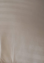 Luxury Satin Stripes Premium Pillow in White, Breathable pillow ,Durable pillow ,Easy care pillow, Lightweight pillow