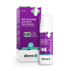 The Derma Co Sali-Cinamide Anti-Acne Face Serum - 30 ml | Fights active acne | Fades acne marks & scars | Controls excess oil | Unclogs pores | Reduces redness
