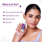 The Derma Co Sali-Cinamide Anti-Acne Face Serum - 30 ml | Fights active acne | Fades acne marks & scars | Controls excess oil | Unclogs pores | Reduces redness