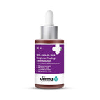 The Derma Co 15% AHA + 1% BHA Beginner Face Peeling Solution | For 10-Minute Weekly Exfoliation | 30 ml