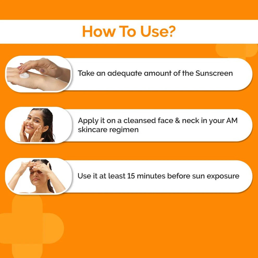 Pore Minimizing Priming Sunscreen with SPF 50 & PA+++ For Open Pores & UVA/UVB Protection - 50g