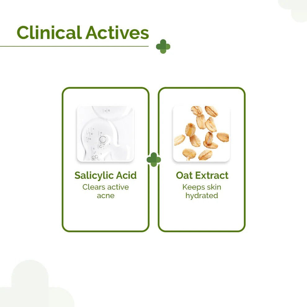 1% Salicylic Acid Oil-Free Moisturizer For Face with Oat Extract - 50g