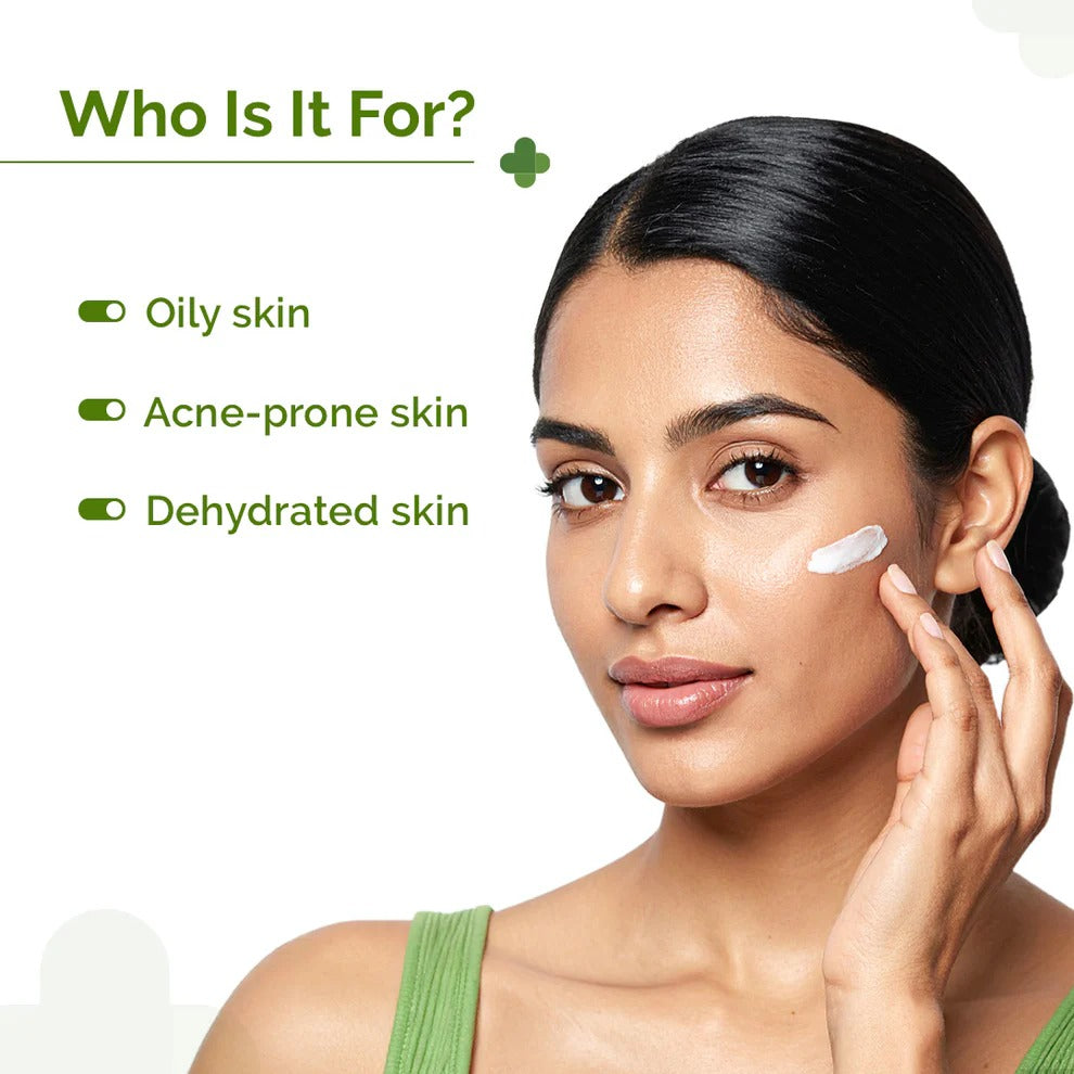 1% Salicylic Acid Oil-Free Moisturizer For Face with Oat Extract - 50g