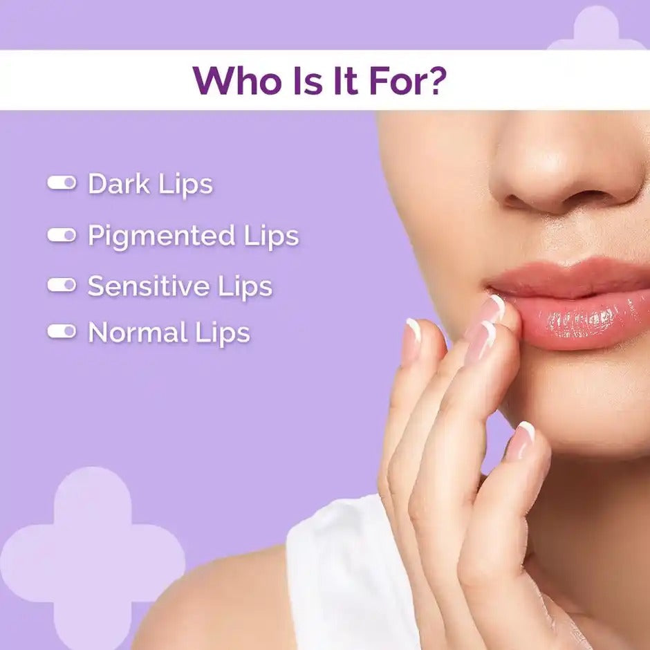 1% Kojic Acid Lip Balm With Alpha Arbutin & Hyaluronic Acid - 4g