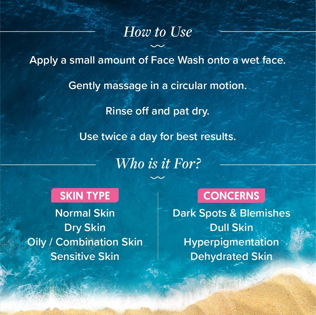 Aqualogica Radiance+ Smoothie Face Wash with Watermelon & Niacinamide for Men & Women -Reduces Dark Spots & Blemishes | For Oily, Dry & Acne Prone Skin -100ml