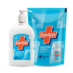 Savlon Moisture Shield Germ Protection Liquid Handwash 200ml pump + 175ml refill pouch combo,Germ Protection, Moisture Shield  Handwash , Aloe Vera  Soft Hands