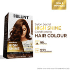 BBLUNT Salon Secret High Shine Conditioning Hair Colour - Chocolate Dark Brown 130 gm