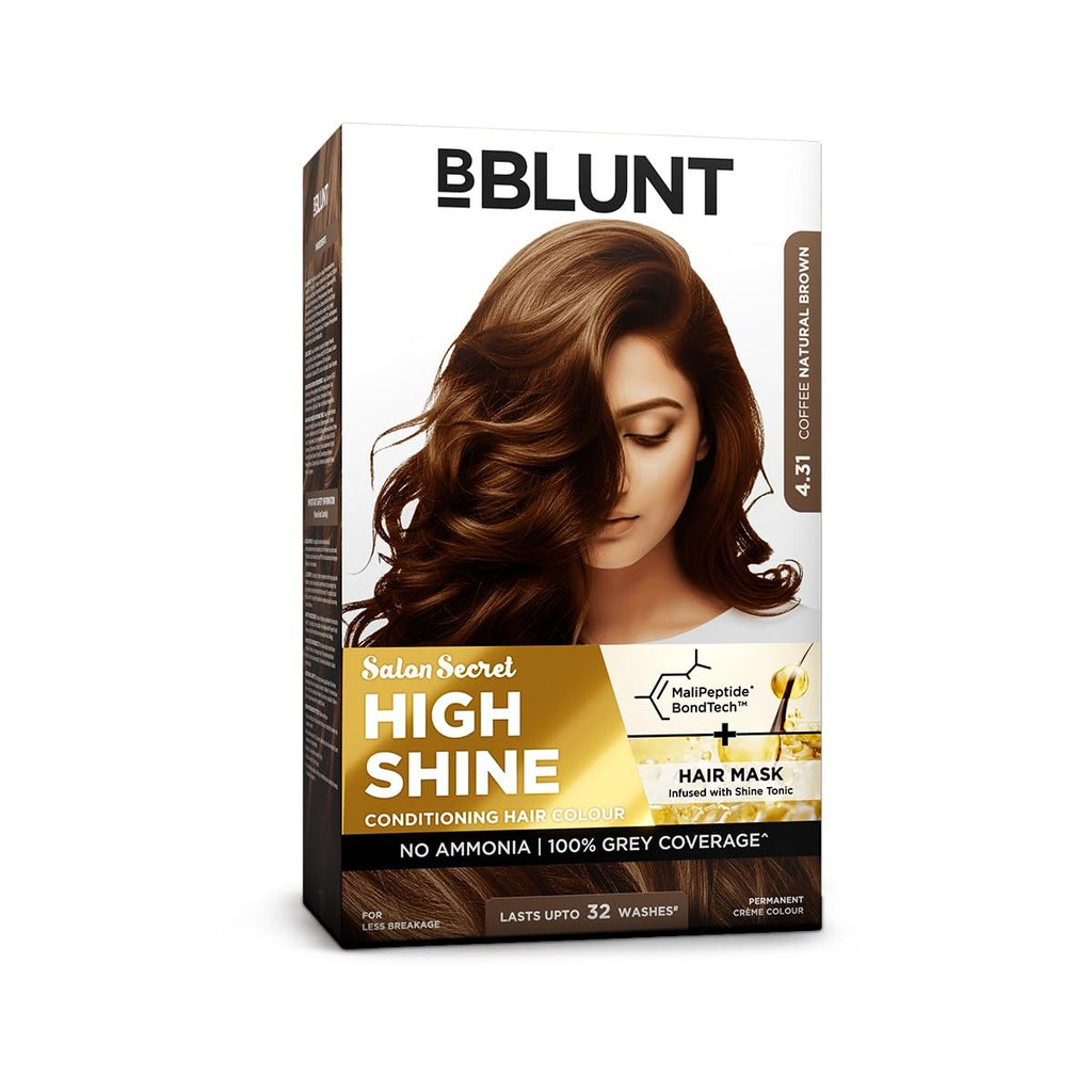 BBLUNT  High Shine Conditioning Hair Colour - Coffee Natural Brown