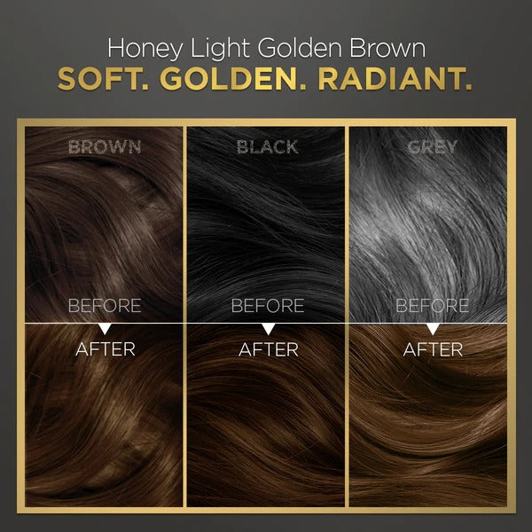 BBLUNT High Shine Conditioning Hair Colour - Honey Light Golden Brown