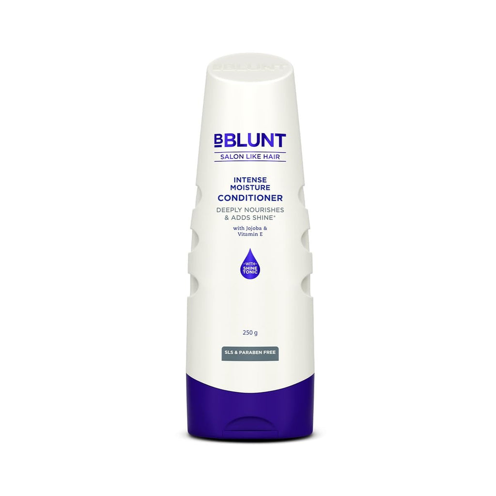 BBLUNT Intense Moisture Conditioner With Vitamin E & Jojoba For Dry & Frizzy Hair - 250 Grams
