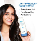 BBLUNT Anti-Dandruff Conditioner for All Hair Types With Shea Butter & Tea Tree For Dandruff Control - 250 Grams