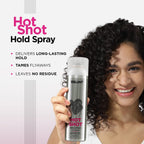 BBLUNT Hot Shot Hold Spray for Instant & Firm Hold - 300 ml