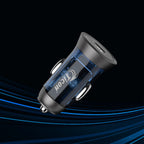 Ticon CC-145 Elegant Transparent PD Car Charger – 45W Fast Charging