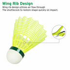 Yonex Mavis 350 Green Cap Nylon Shuttlecock (Yellow)
