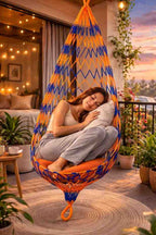 Rope Swing Hammock Hanging Relaxing Bed (Outdoor Jhula)