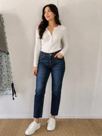 Deep Blue vintage wash jeans 28 size