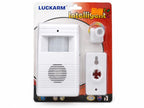 Luckarm Electronic Guest Saluting Doorbell,Motion Sensor Doorbell ,Infrared Sensor Doorbell,Wireless Doorbell