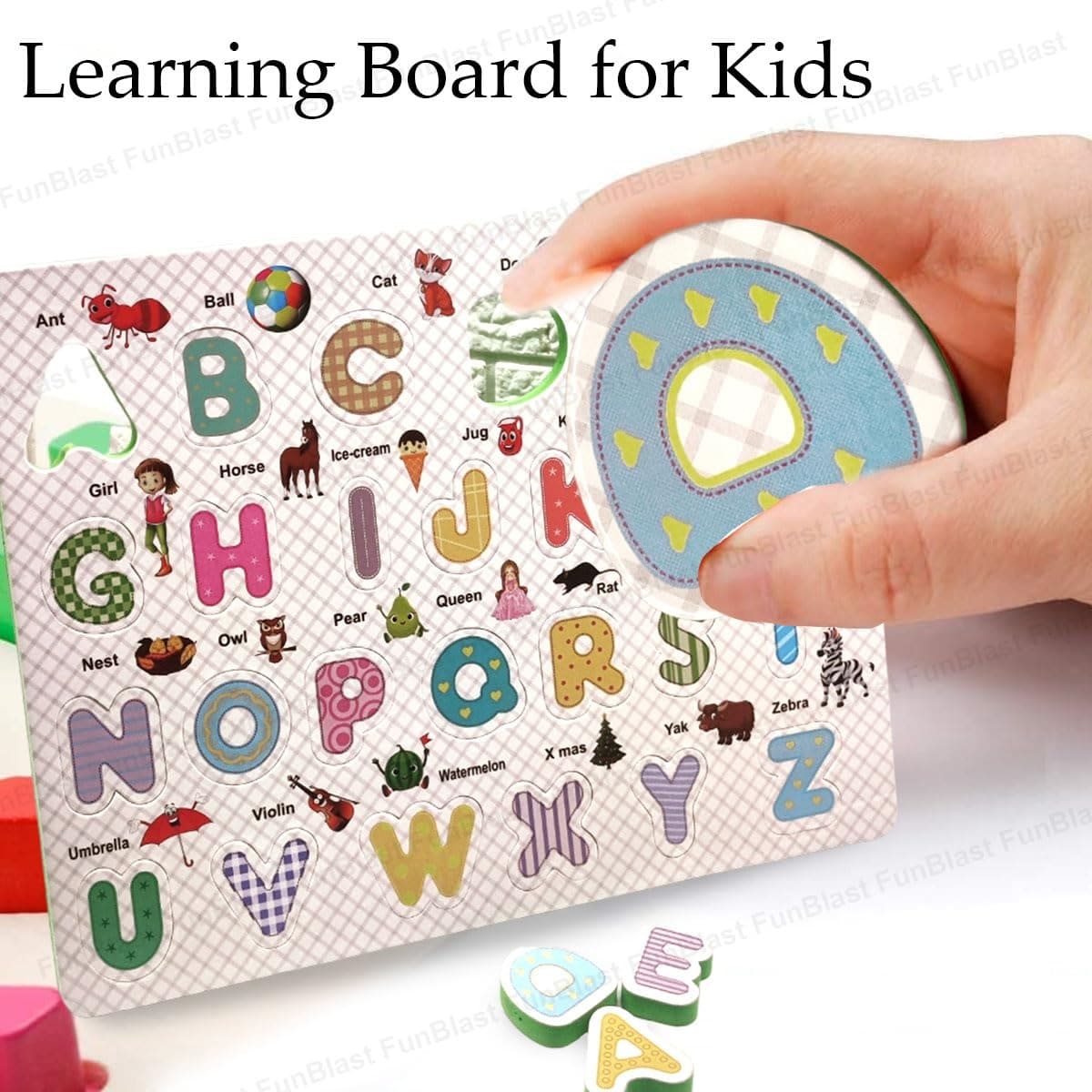 EVA Foam A–Z Alphabet Learning Puzzle Board., Preschool A–Z Learning Puzzle, Colorful Alphabet Puzzle Board