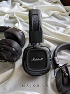 Marshall Major IV Wireless Bluetooth Over-Ear Headphones with 100+ Hours Playtime,Premium Bluetooth Headphones, Foldable Headphones,