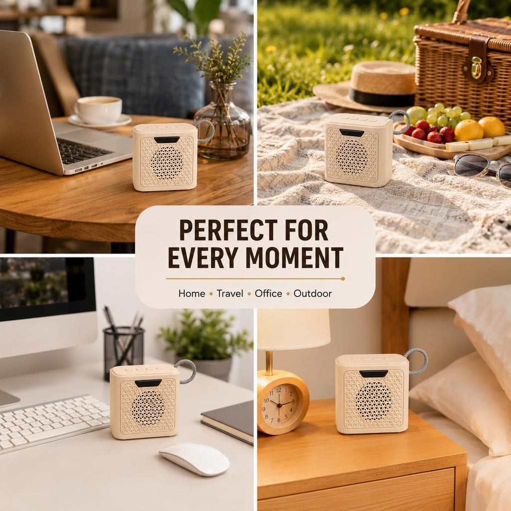 Jaybally Boom Wireless Portable Bluetooth Speaker, Wireless Bluetooth Speaker, Portable Speaker, Mini Speaker, Bluetooth Speaker