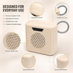 Jaybally Boom Wireless Portable Bluetooth Speaker, Wireless Bluetooth Speaker, Portable Speaker, Mini Speaker, Bluetooth Speaker