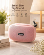 Jaybally Mini Portable Wireless Bluetooth Speaker – Compact Stereo Speaker with Carry Loop