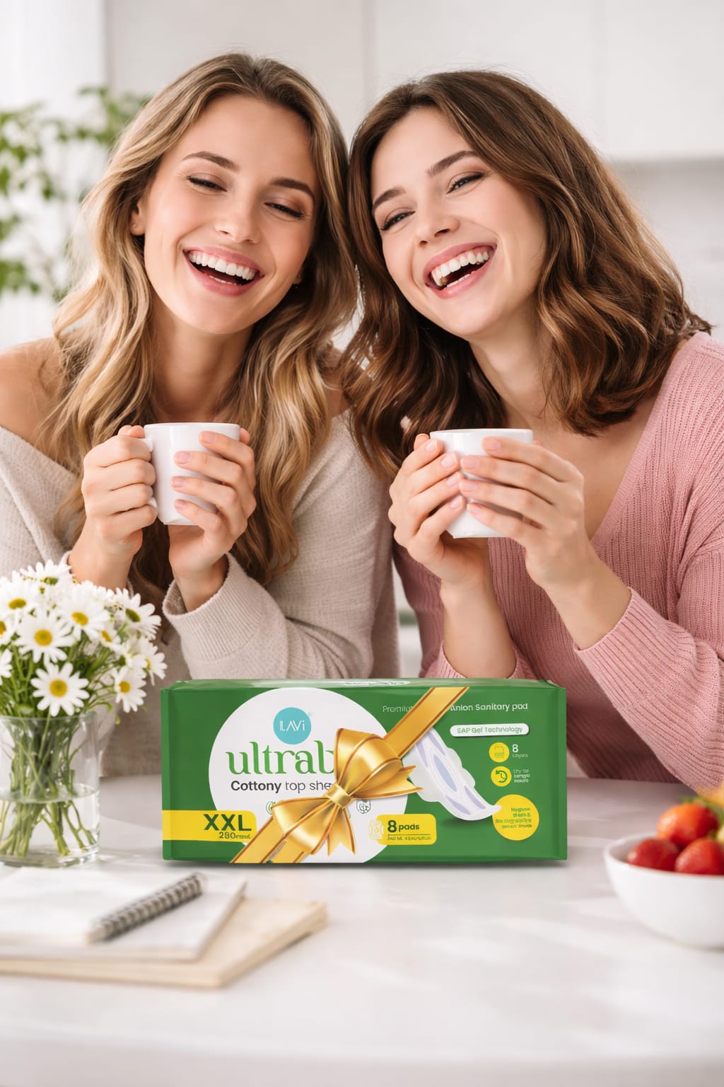 Ultralux Premium cotton sanitary pad XXL Bogo | 16 UNITS |