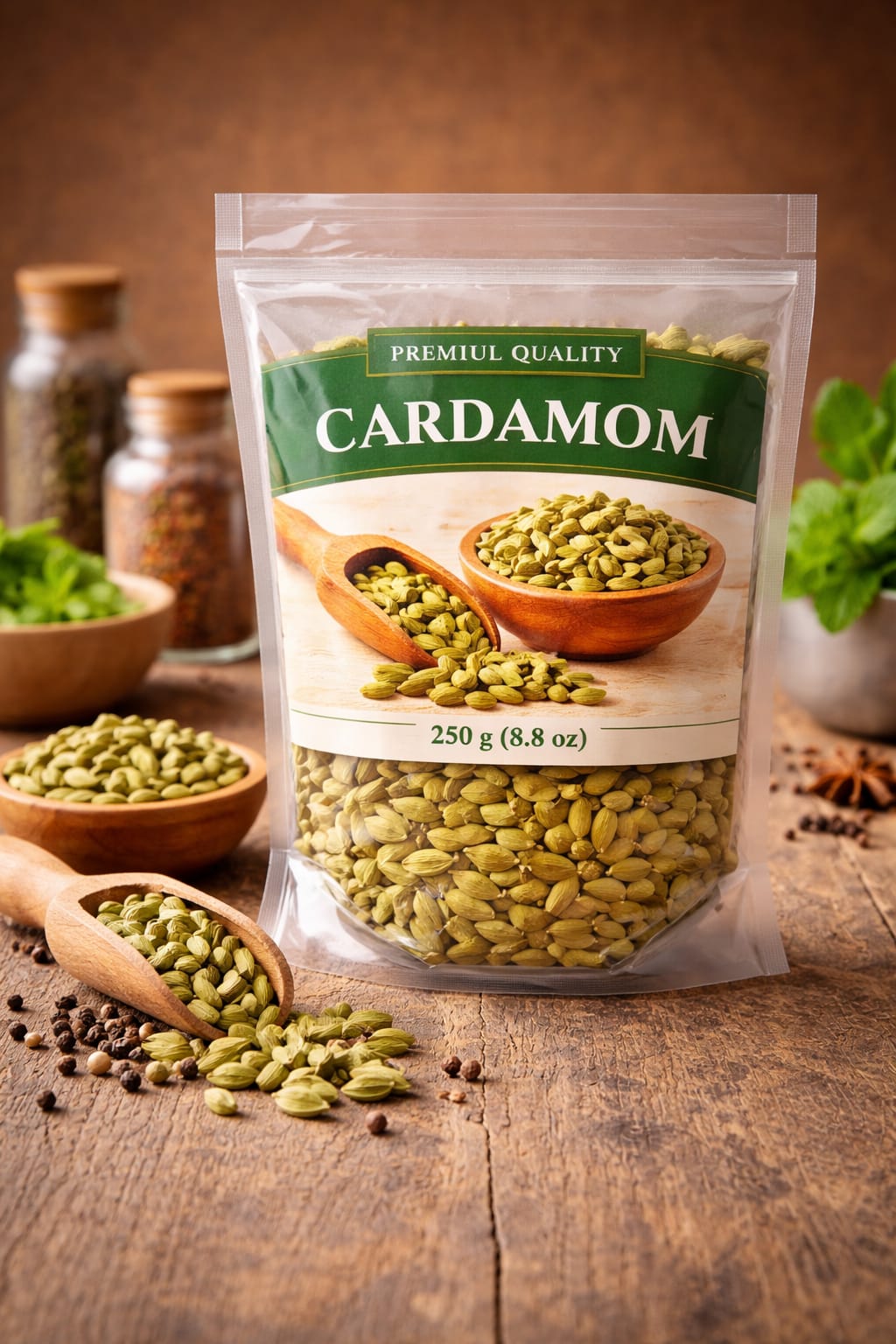 Kerala Spices Premium Green Cardamom
