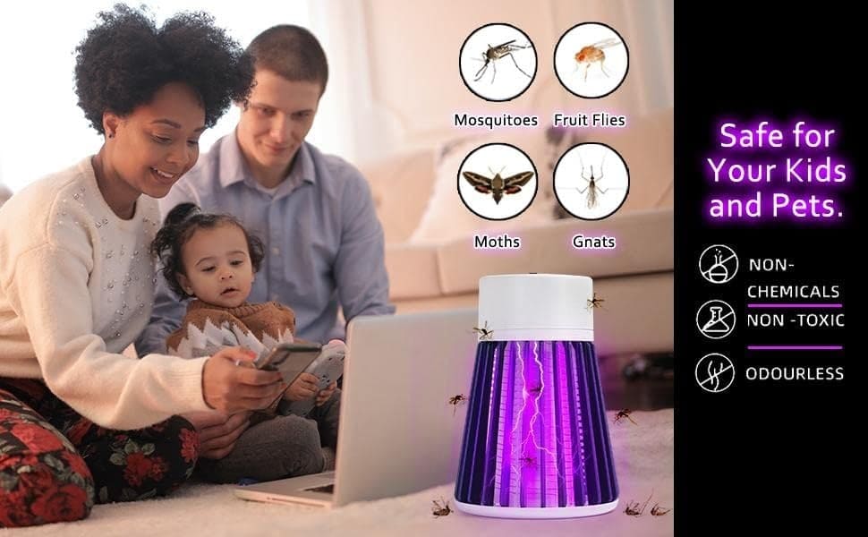 Electric shock Mosquito killing lamp (Green)