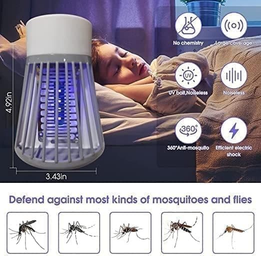 Electric shock Mosquito killing lamp (Green)